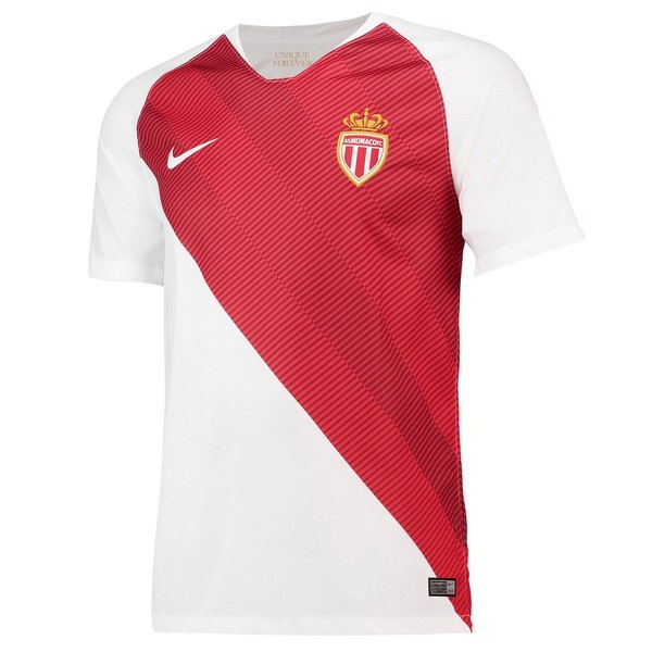 Camiseta AS Monaco 1ª 2018-2019 Blanco